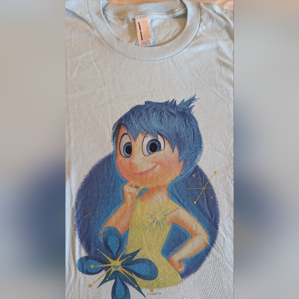 Inside Out, Joy Character T Shirt - Size Lg